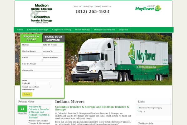 madison-transfer.com site used Mayflower