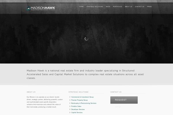 inFocus theme site design template sample