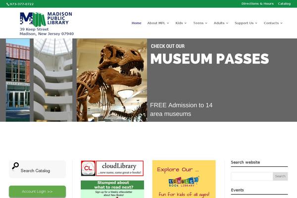 Site using Child Pages Shortcode plugin