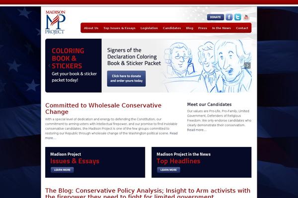 Site using Ubermenu plugin