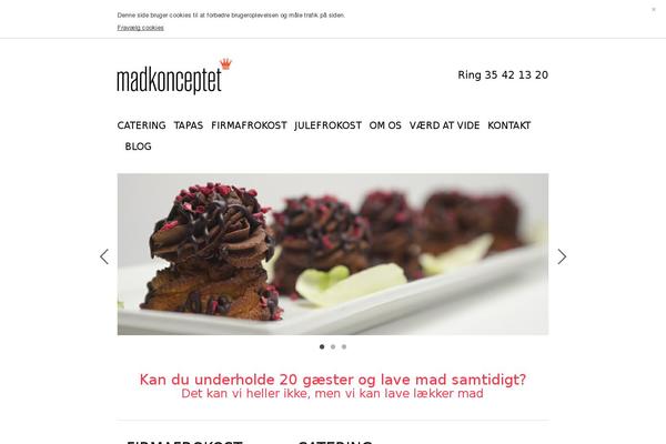 madkonceptet.dk site used Madkonceptet
