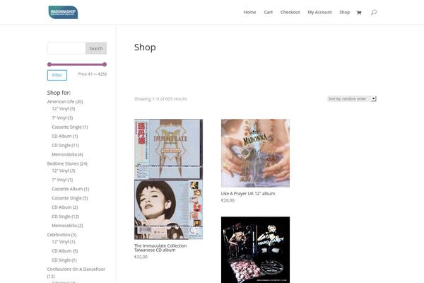 Divi theme site design template sample