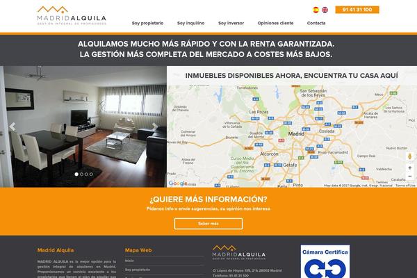 madridalquila.es site used Madridalquila