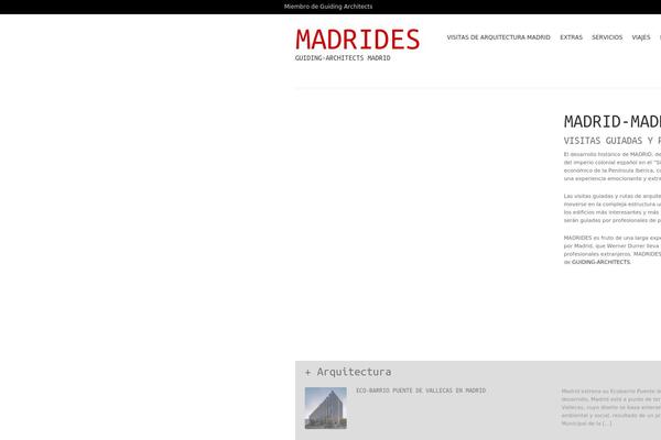 madrides.es site used Gaweb