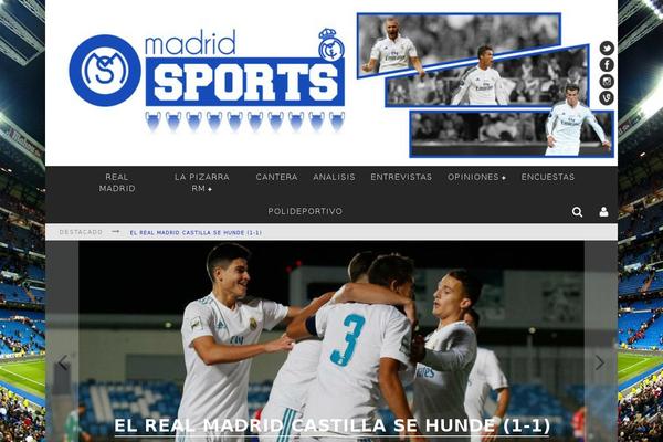 madridsports.es site used Valenti2