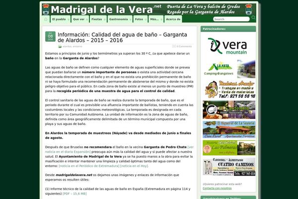 Suffusion theme site design template sample