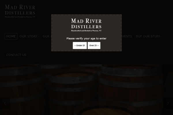 madriverdistillers.com site used Rum-rye-whiskey-liquor