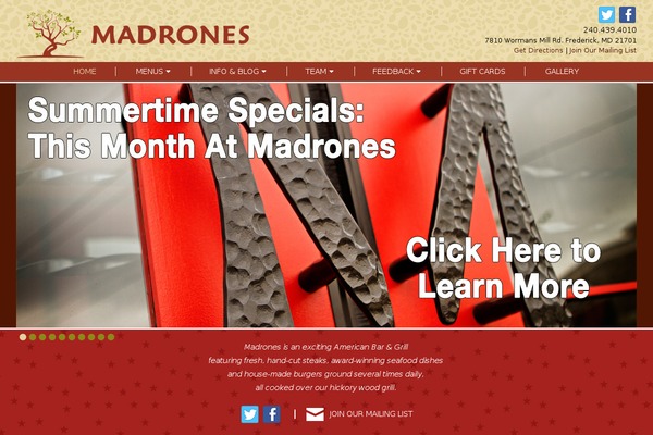 madrones.net site used Simple_wp