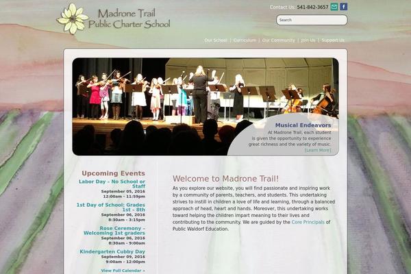 madronetrail.org site used Madronetrail