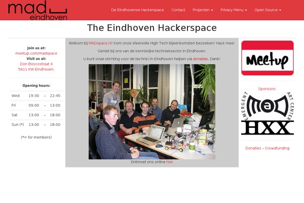 madspace.nl site used Future
