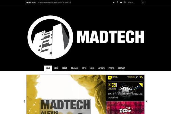 madtechrecords.com site used Madtechv1