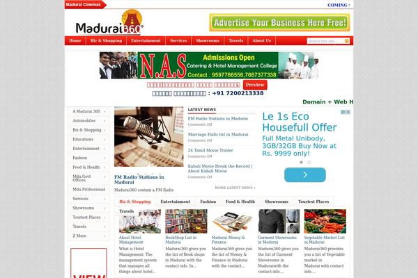 madurai360.in site used Madurai360