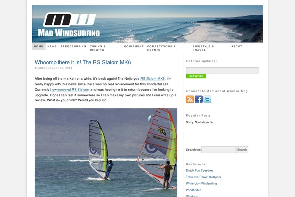 madwindsurfing.com site used Mw