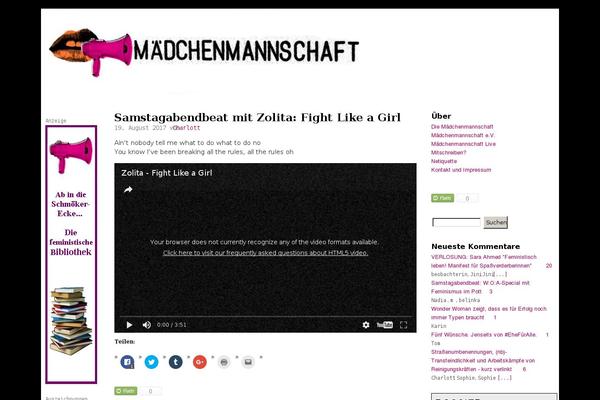 maedchenmannschaft.net site used Baskerville-2-wpcom-child