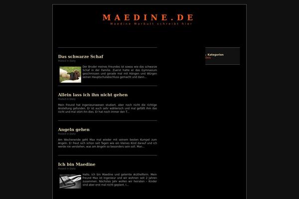 3c-black-letterhead theme site design template sample