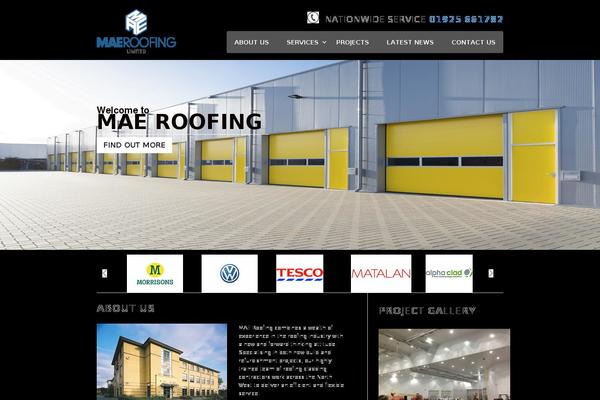 maeroofing.co.uk site used Mae-roofing