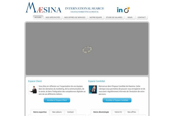 maesina.com site used Th_maesina