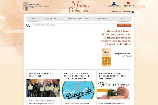 maestridelgustotorino.com site used Maestridelgusto2018