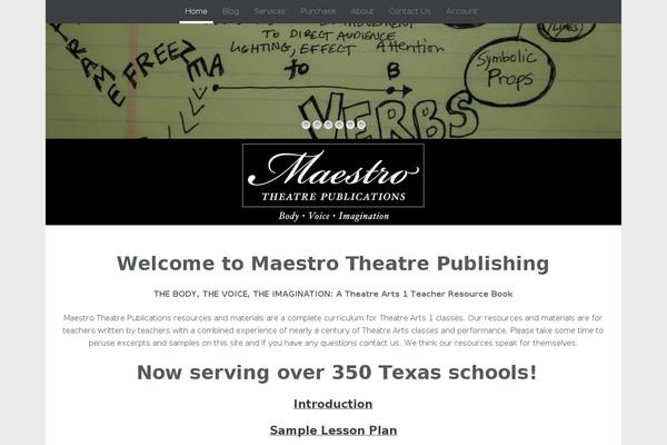 maestrotheatre.com site used Builder-hudson-maestro