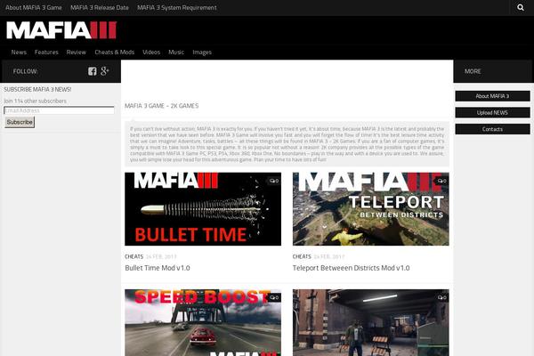 mafia-3.com site used Mafia33