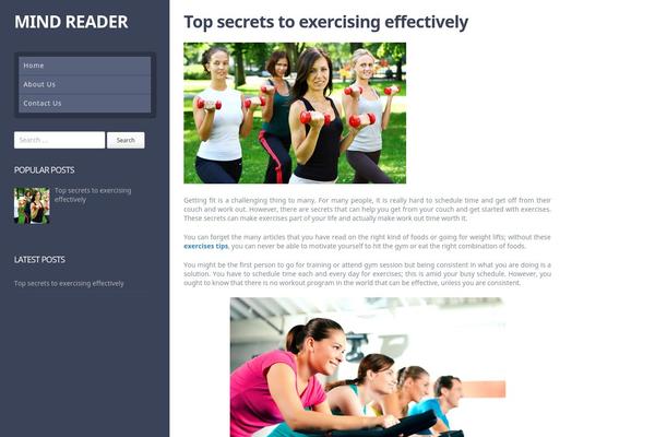 Twenty Twelve theme site design template sample