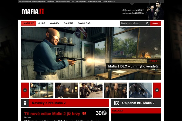 mafia.cz site used Mafia