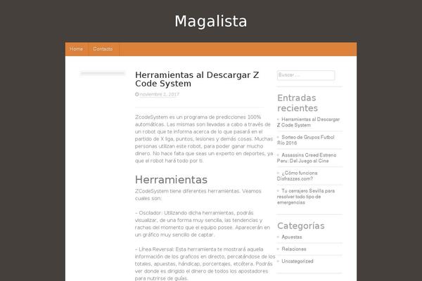 Mace theme site design template sample