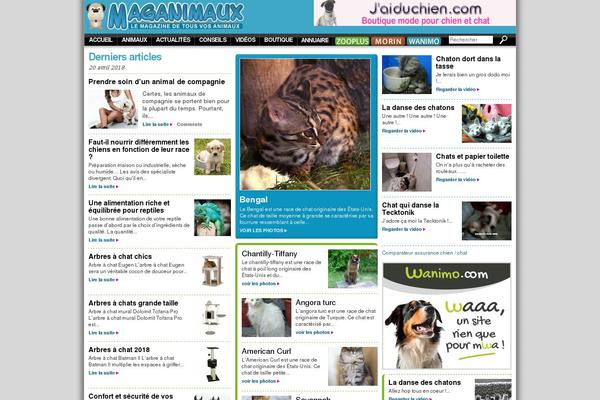 maganimaux.com site used Maganimaux