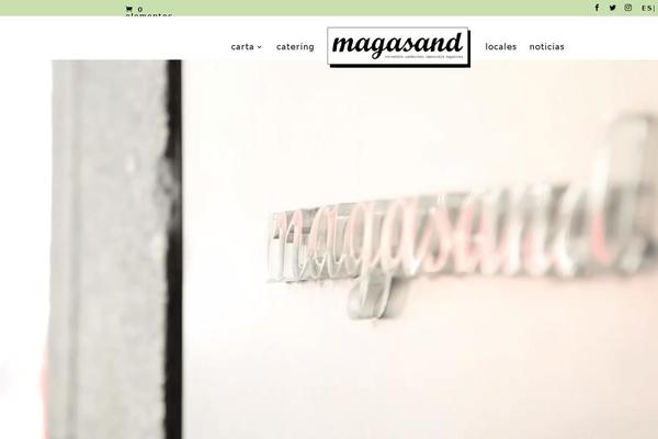 magasand.com site used Magasand2016