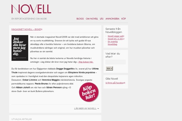 magasinetnovell.se site used Novell