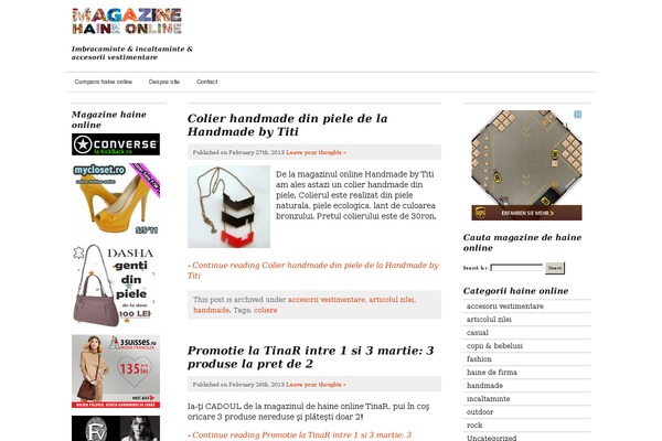 magazin-haine-online.com site used David-airey