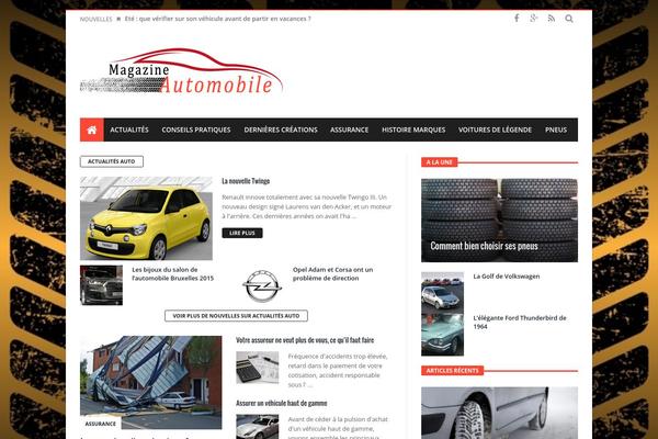 magazine-automobile.fr site used Magic Mag