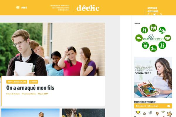 magazine-declic.com site used Declic