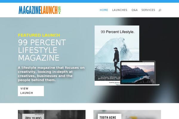 magazinelaunch.com site used Magazinelaunch