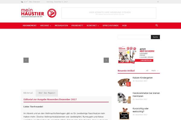 magazinmeinhaustier.at site used Magazin_mein_haustier