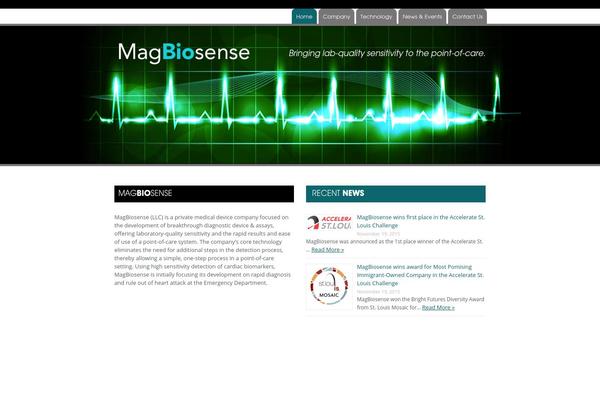 magbiosense.com site used Magbiosense