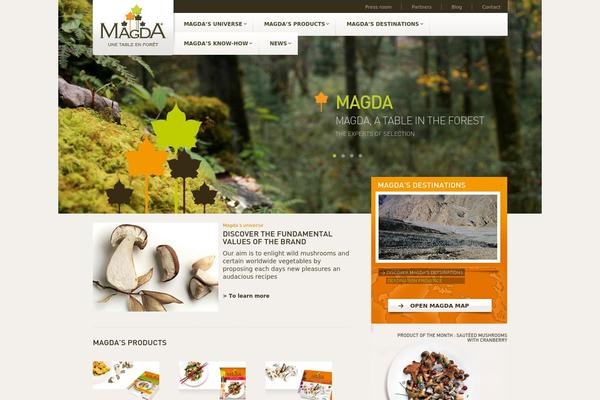 Twenty Twelve theme site design template sample