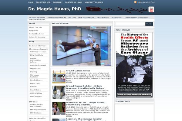 magdahavas.com site used Organic-structure
