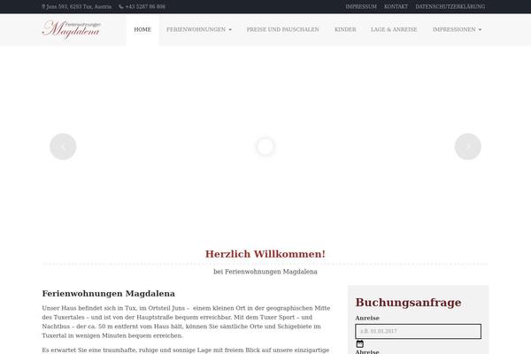 Hillter-child theme site design template sample