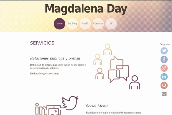 magdalenaday.com.ar site used Tuti