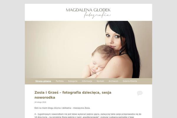 magdalenaglodek.pl site used Cleanandclear