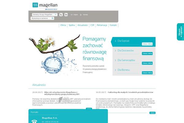 magellan.pl site used Magellan
