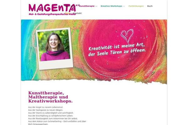magenta-maltherapie.at site used Magentas-divi-theme