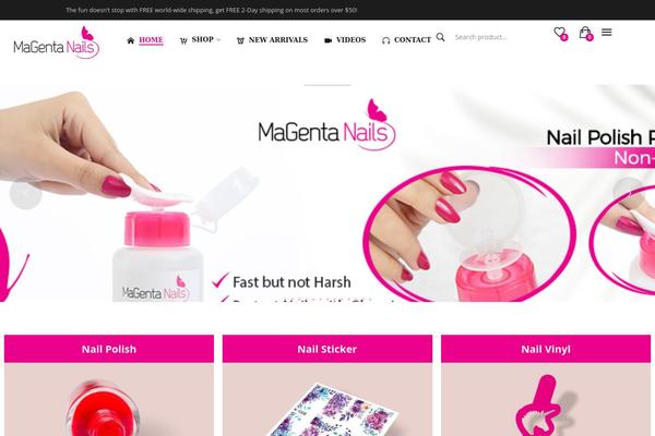 magenta-nails.com site used Boria