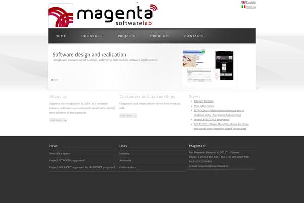 magentalab.it site used Rt Theme 6