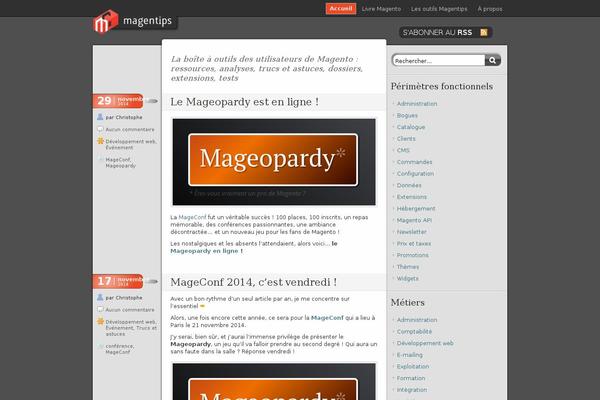 magentips.com site used Magentips