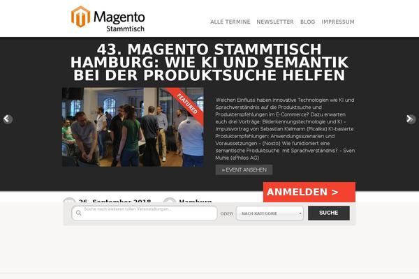 magento-stammtisch.de site used Januas