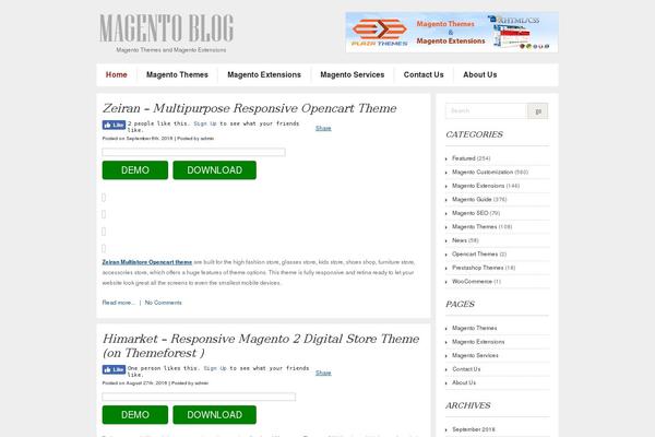 Newspaperss theme site design template sample
