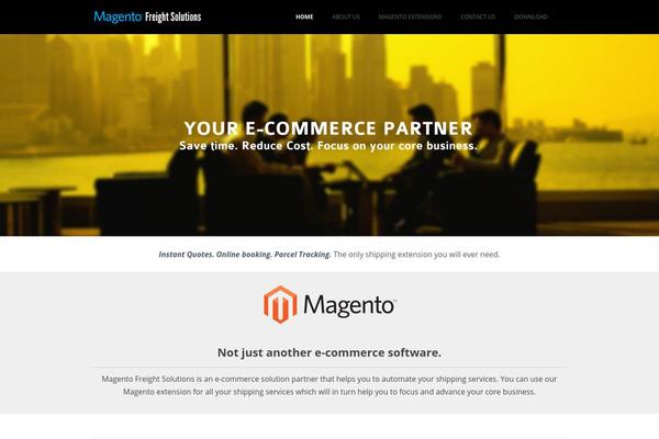 magentofreightsolutions.com.au site used Magentofreight