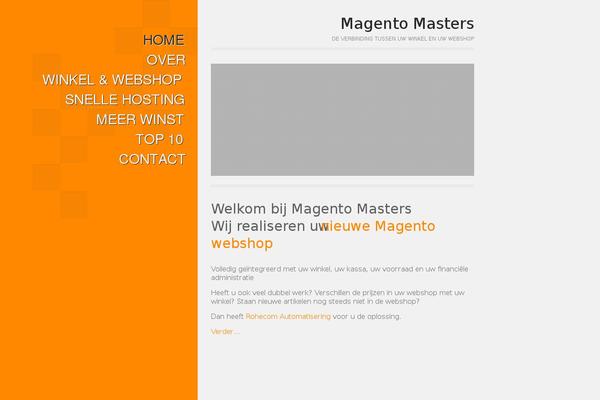 magentomasters.nl site used Magentomasters